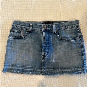 Roxy Blue Denim Mini Skirt